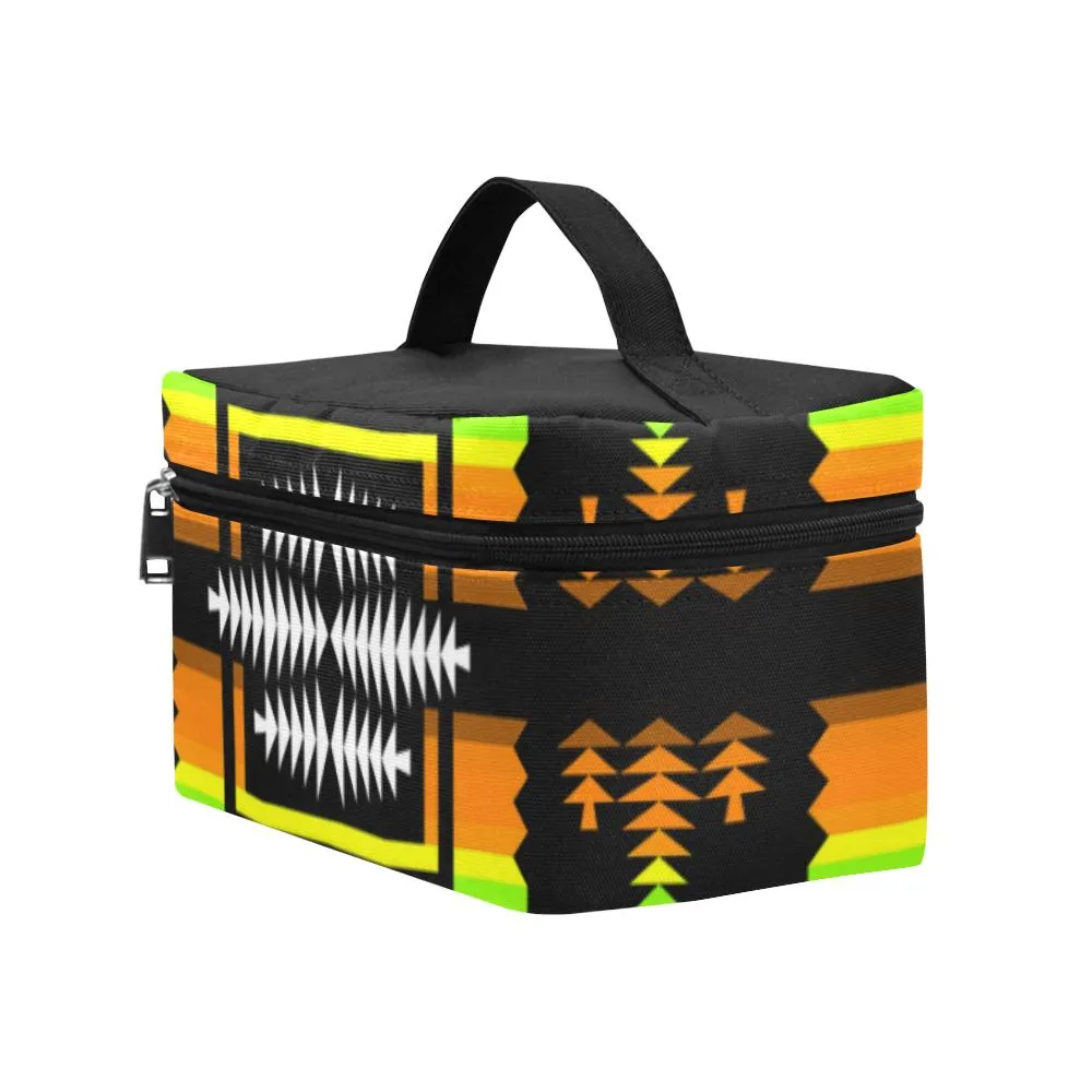 Autumn Fire Sage Cosmetic Bag/Large