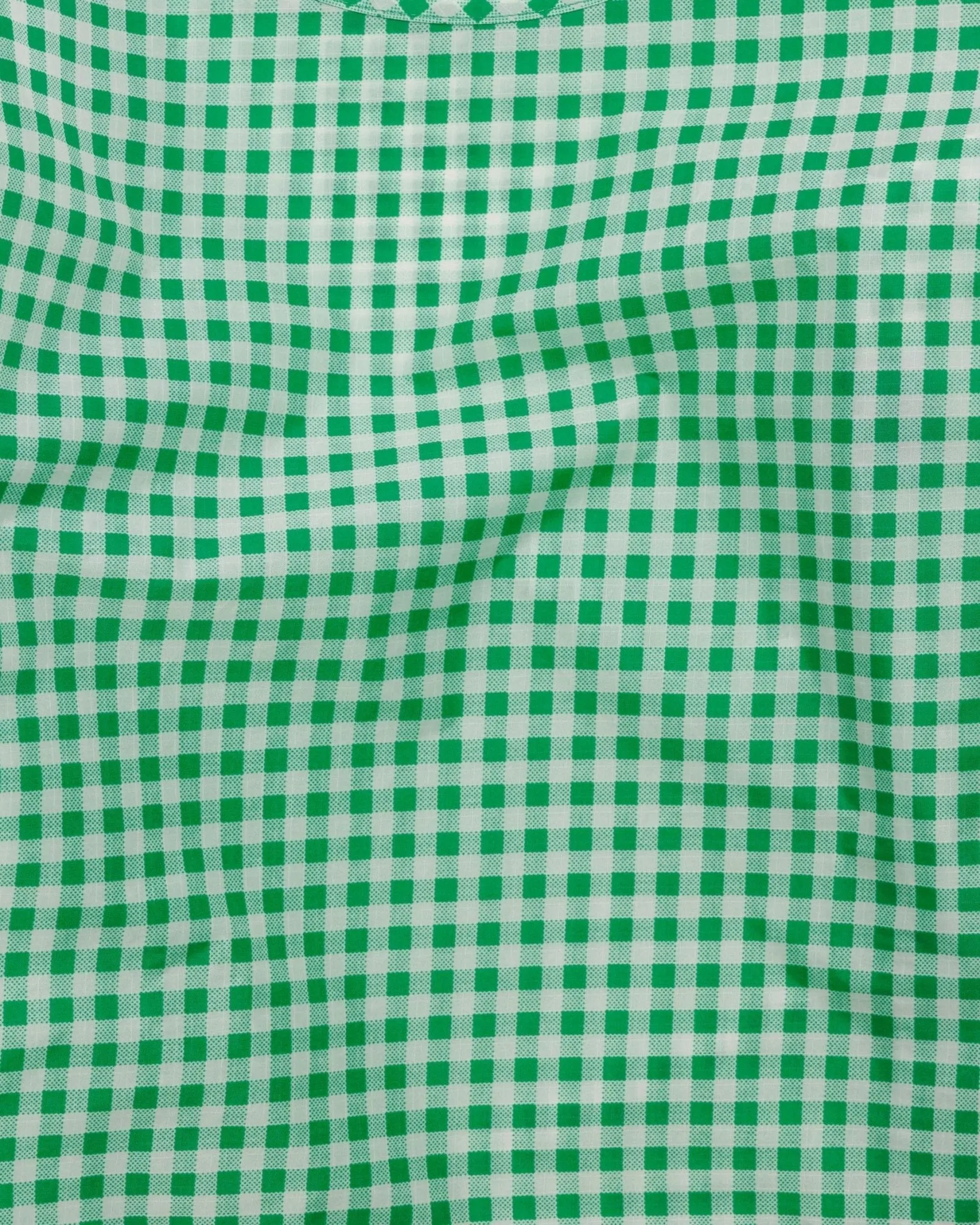 BAGGU Standard Bag - Green Gingham