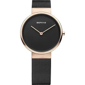 BERING Women Analog Quartz Classic Collection Watch with Stainless Steel Strap & Sapphire Crystal 14531-362