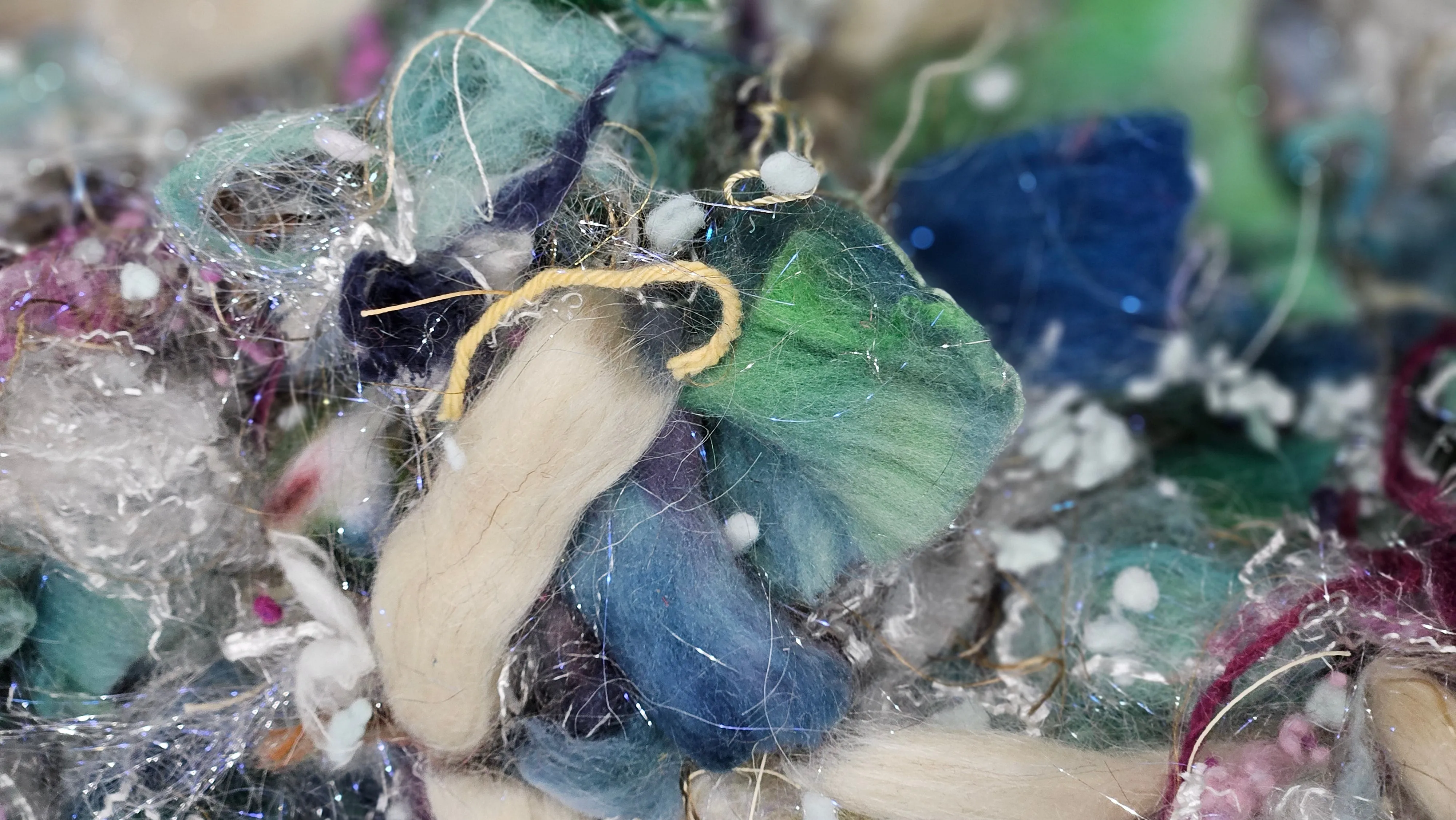 BETH MARCH Alcott Inspired Fiber Art Texture Blend - 2 ounces