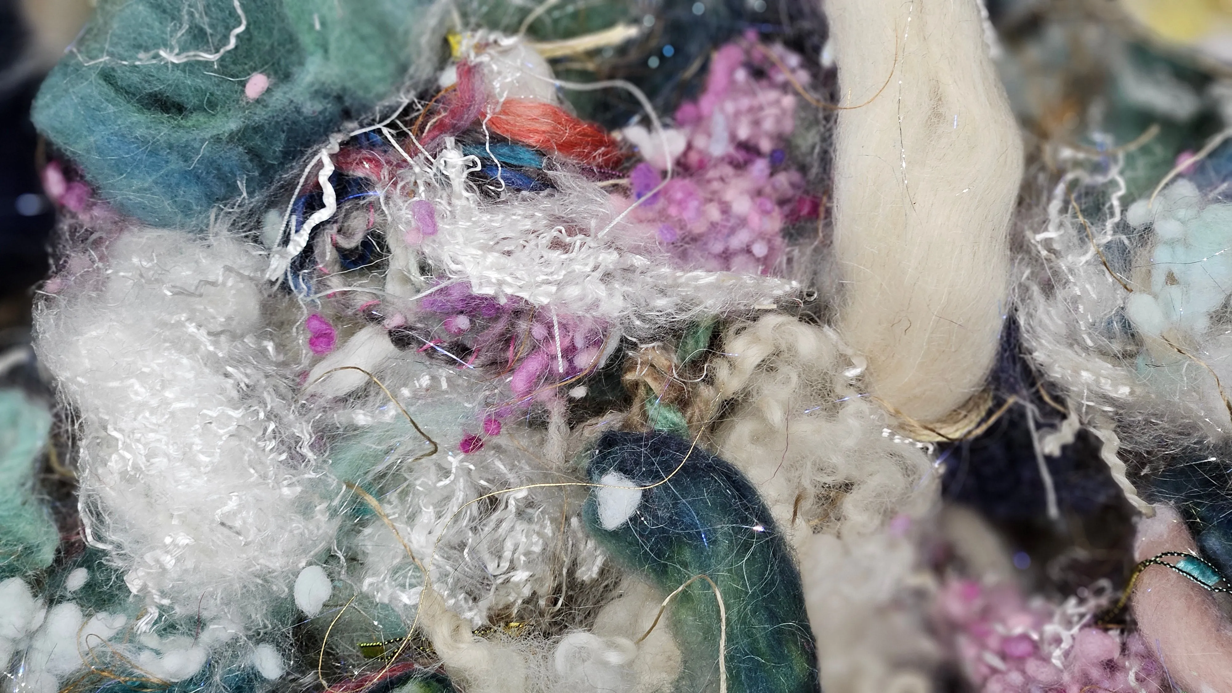 BETH MARCH Alcott Inspired Fiber Art Texture Blend - 2 ounces