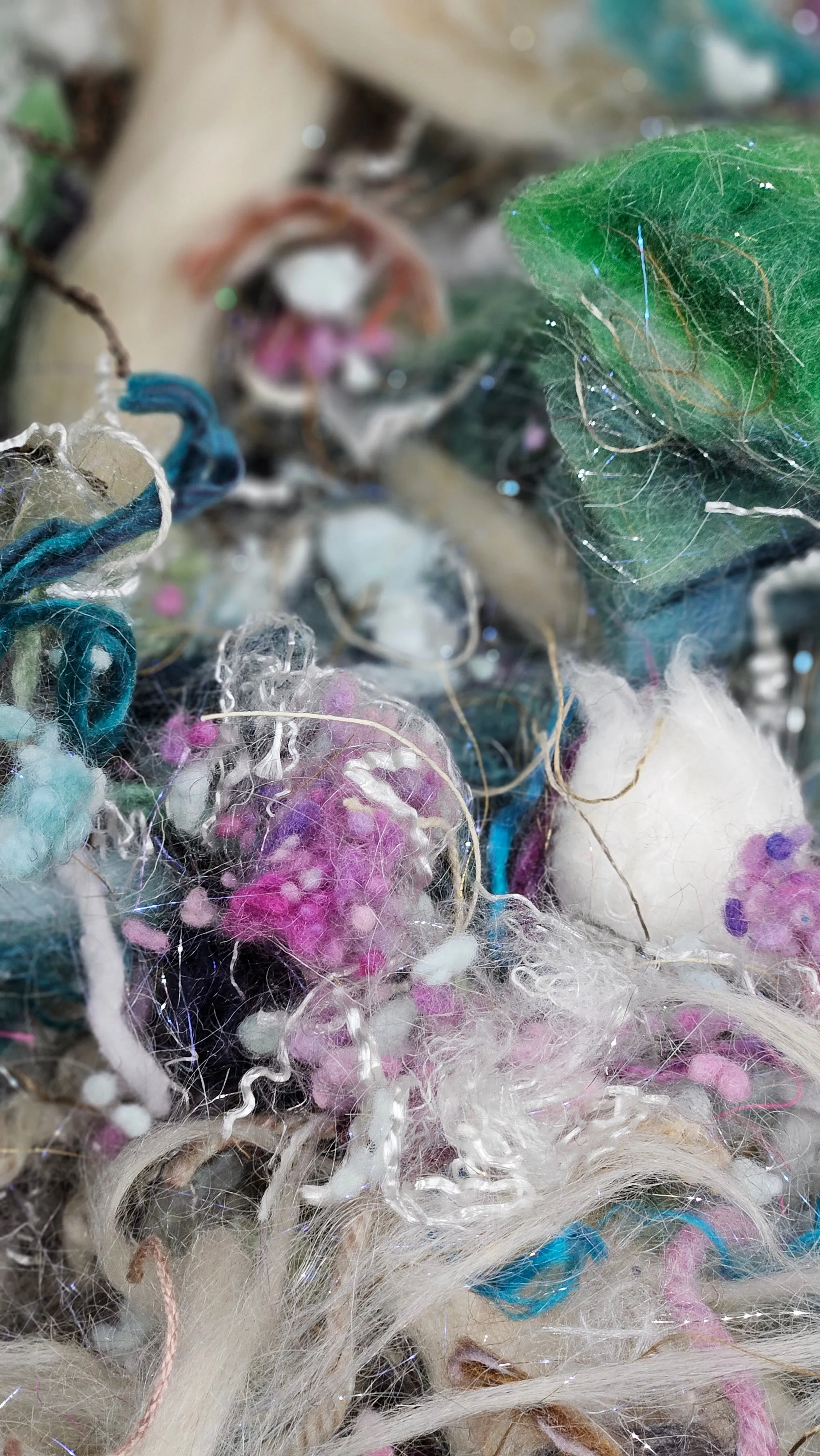 BETH MARCH Alcott Inspired Fiber Art Texture Blend - 2 ounces