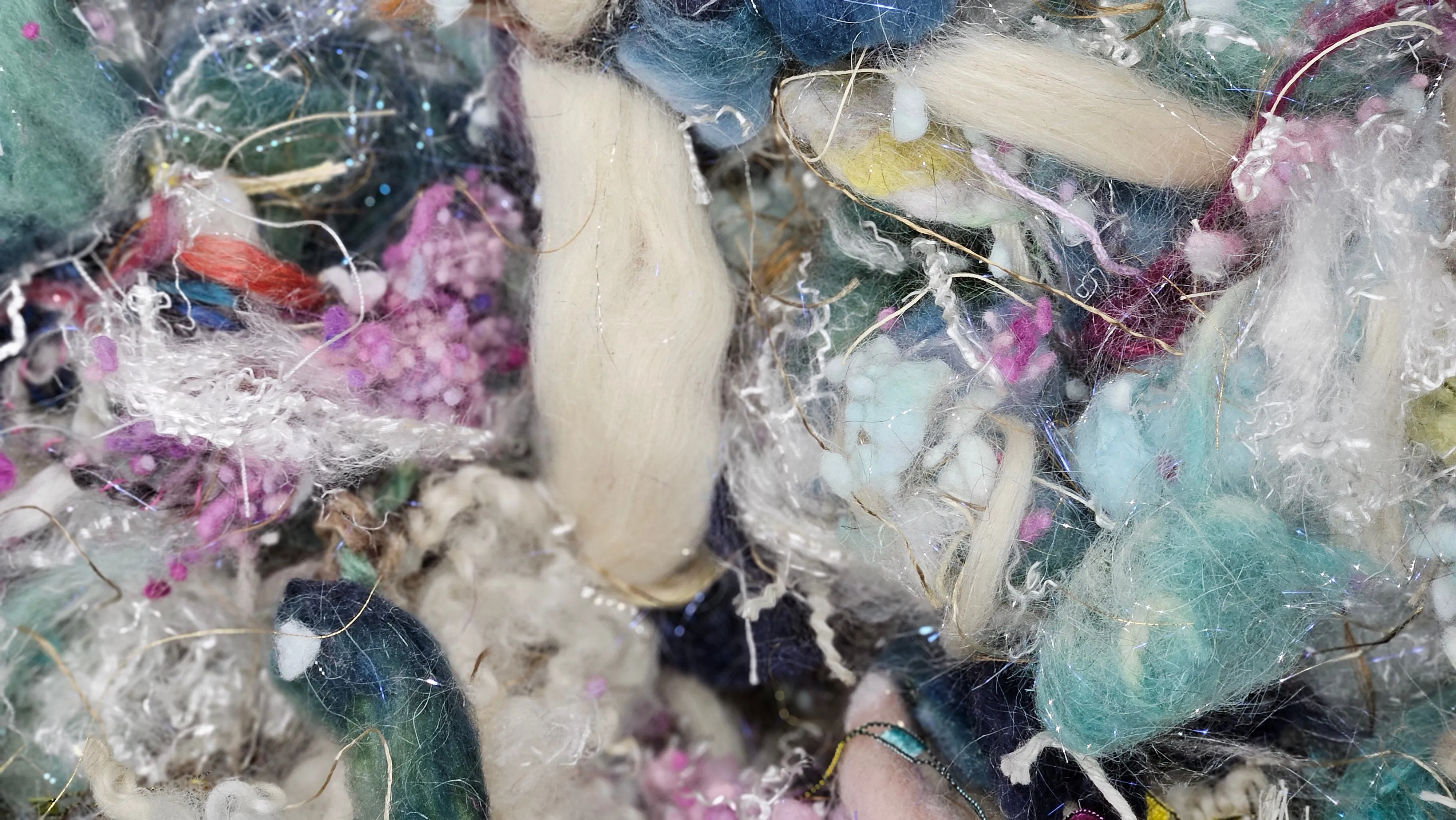 BETH MARCH Alcott Inspired Fiber Art Texture Blend - 2 ounces