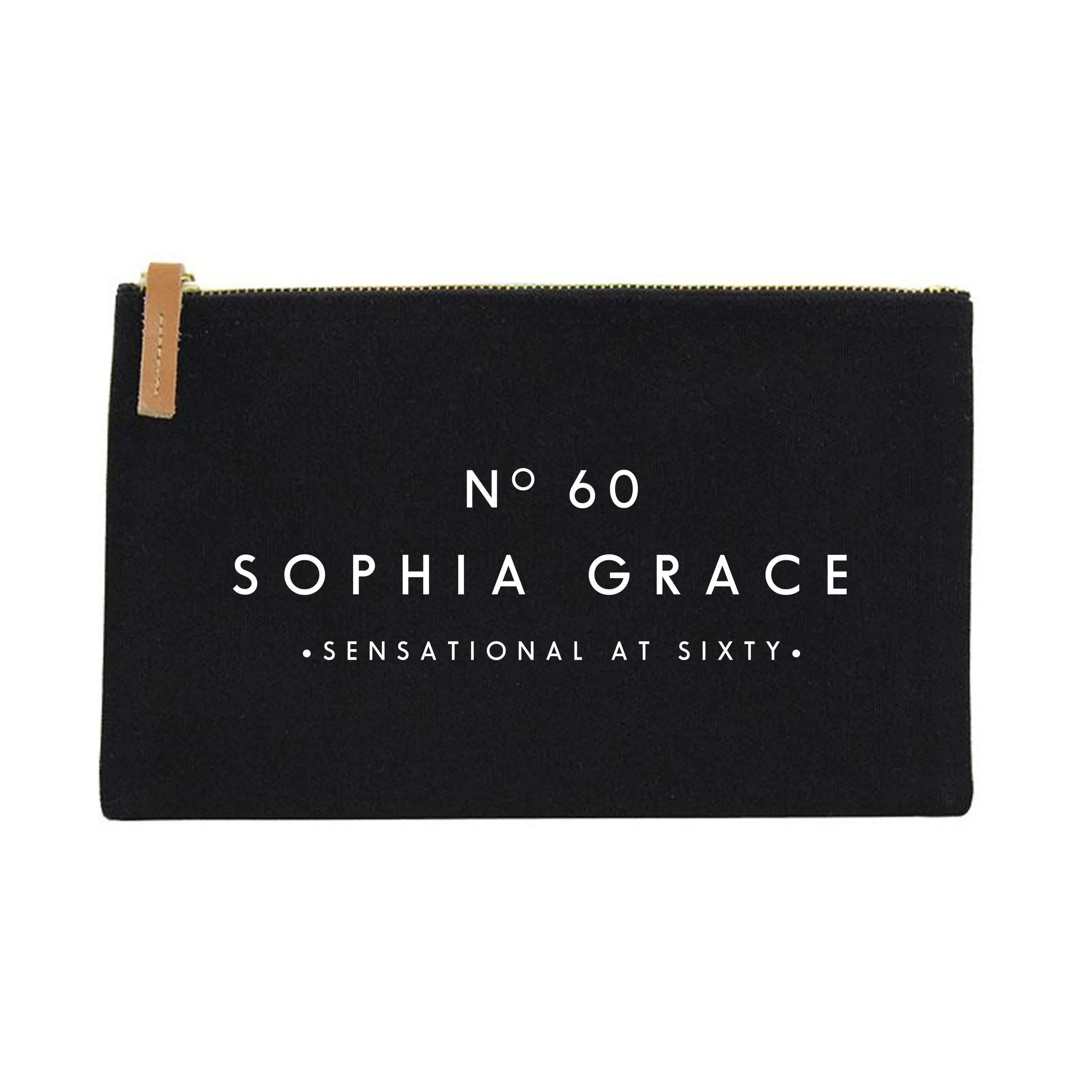 Birthday Gift Ideas | 60th Birthday Gift | Personalised Makeup Bag | Custom Makeup Bag | Birthday gift ideas for her | 60th Gift