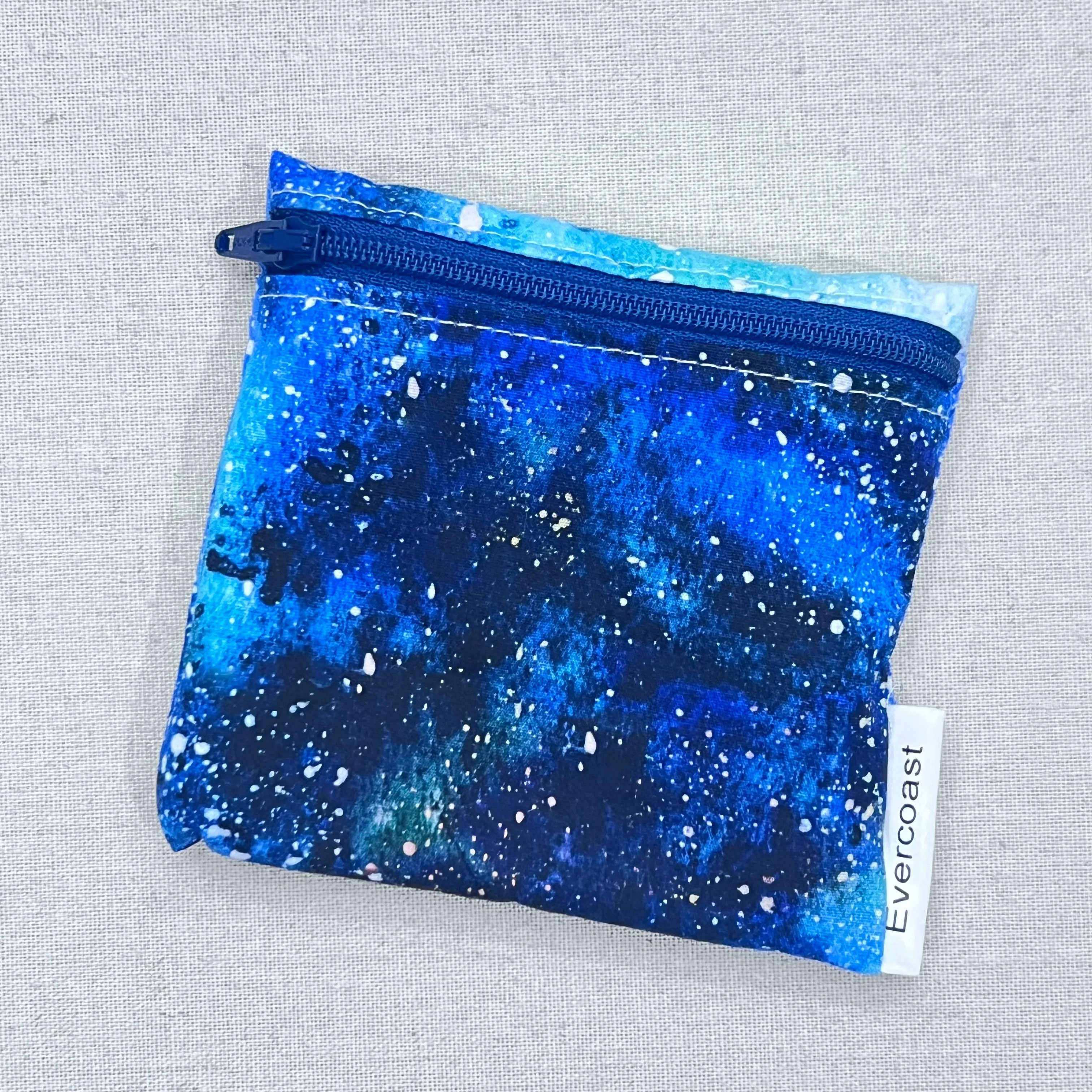 Blue Galaxy Reusable Mini Snack Bag