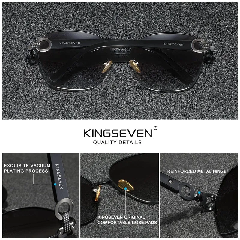 Brand New  Vintage Butterfly Sunglasses Women Retro Double Ring Design Gradient Square Sun Glasses Female UV400