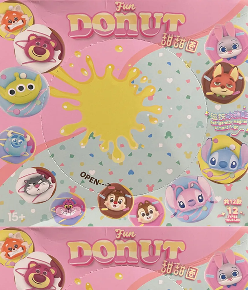 Disney Characters Donut Magnet - Blind Bag