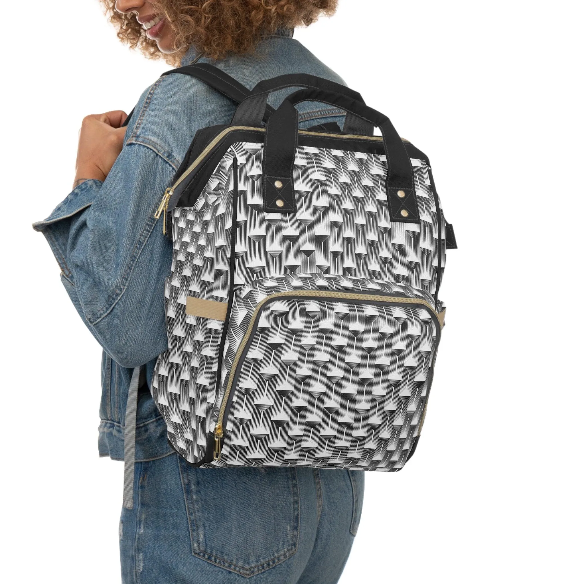 Elegant Luxury Diaper Backpack: The Ultimate Fusion of Style and Practicality for Discerning Parents