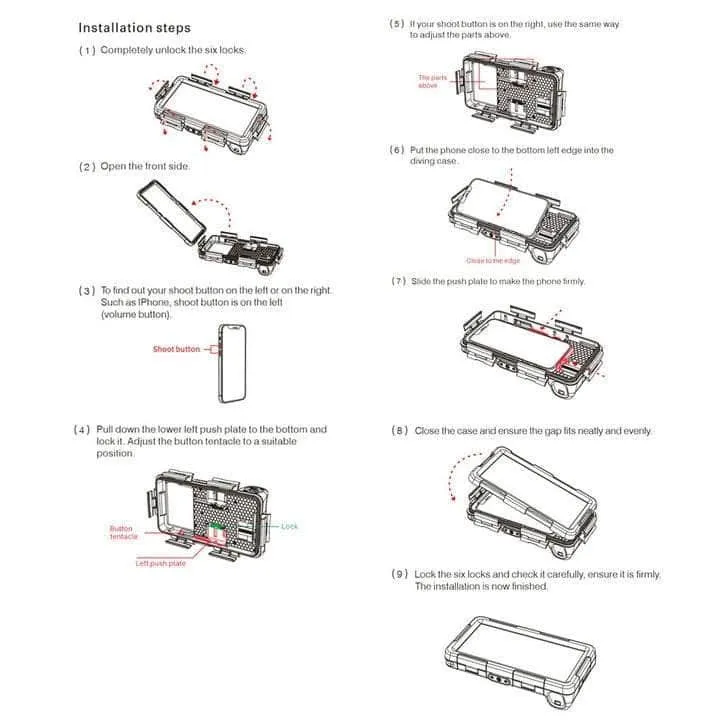 Galaxy S23 Plus Professional Waterproof Case