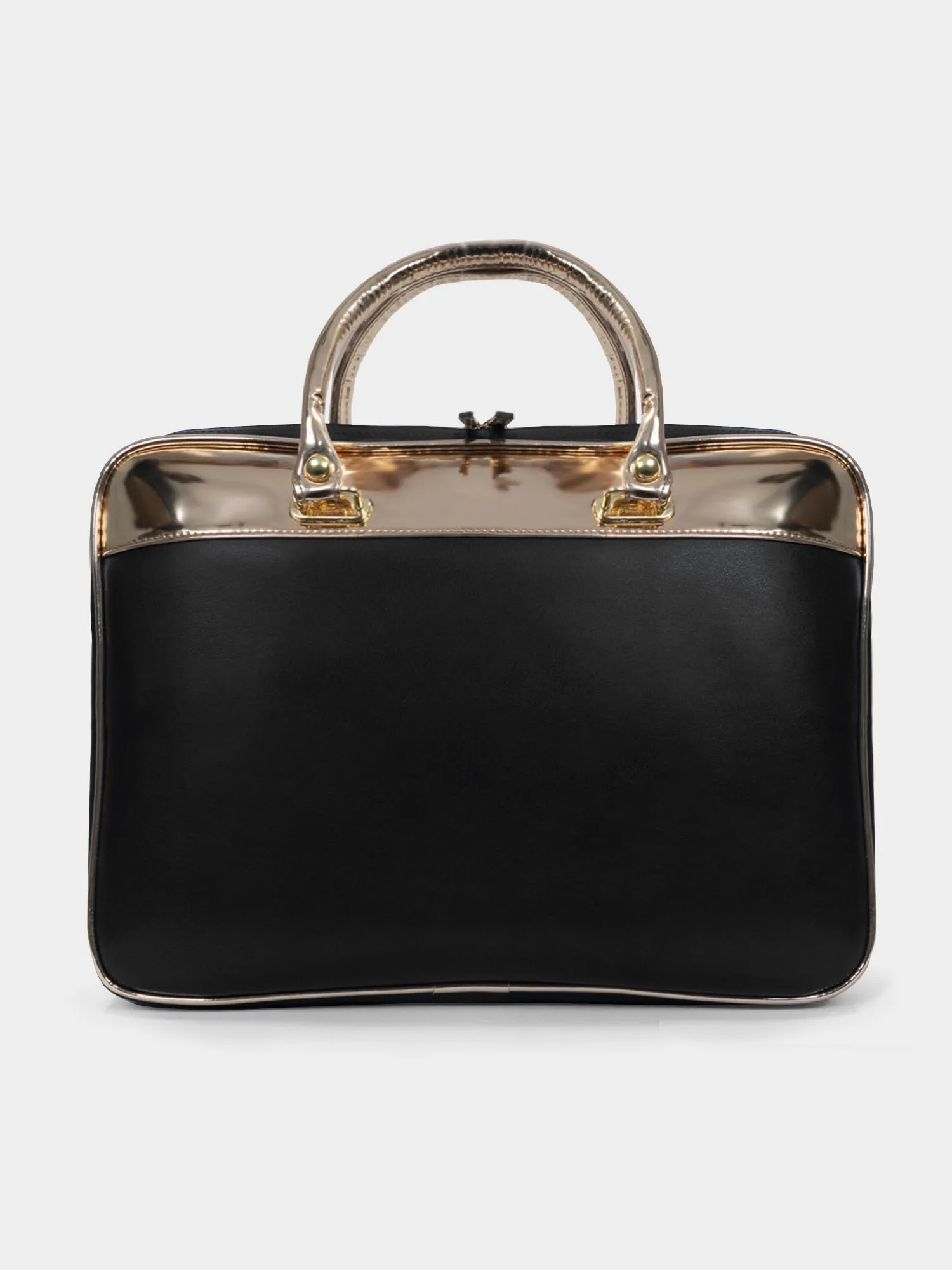 Gotta Clout Black & Metallic Rosegold Laptop Sleeve Bag For Up To 15" Laptop/Macbook | Modern Myth