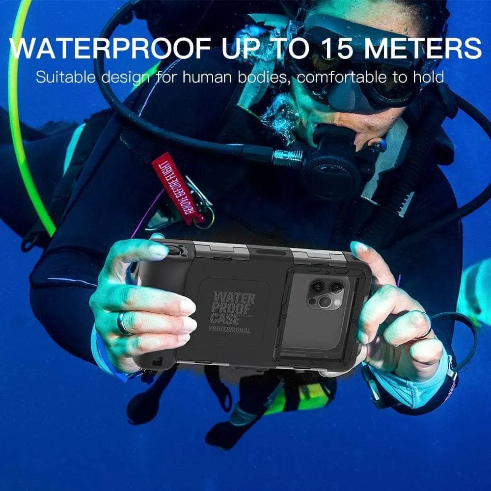 iPhone 14 Pro Max Professional Diving Waterproof Case