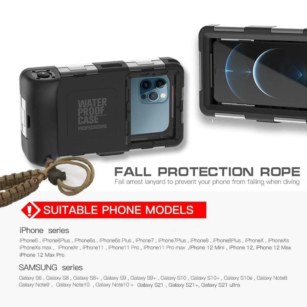 iPhone 14 Pro Max Professional Diving Waterproof Case