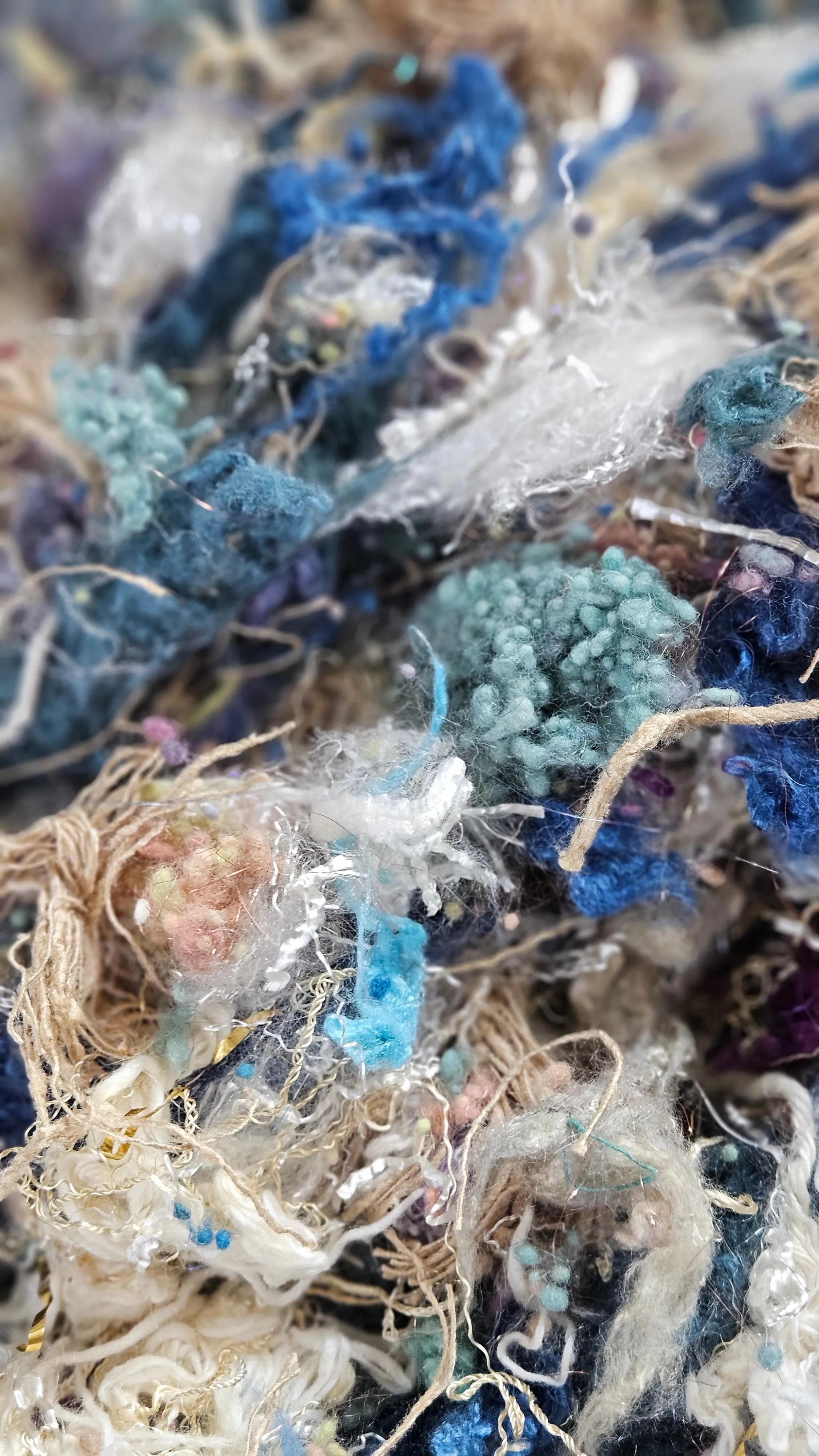 IRIS Alphonse Mucha Inspired Fiber Art Texture Bamboo Blend Kit - 2.5 oz