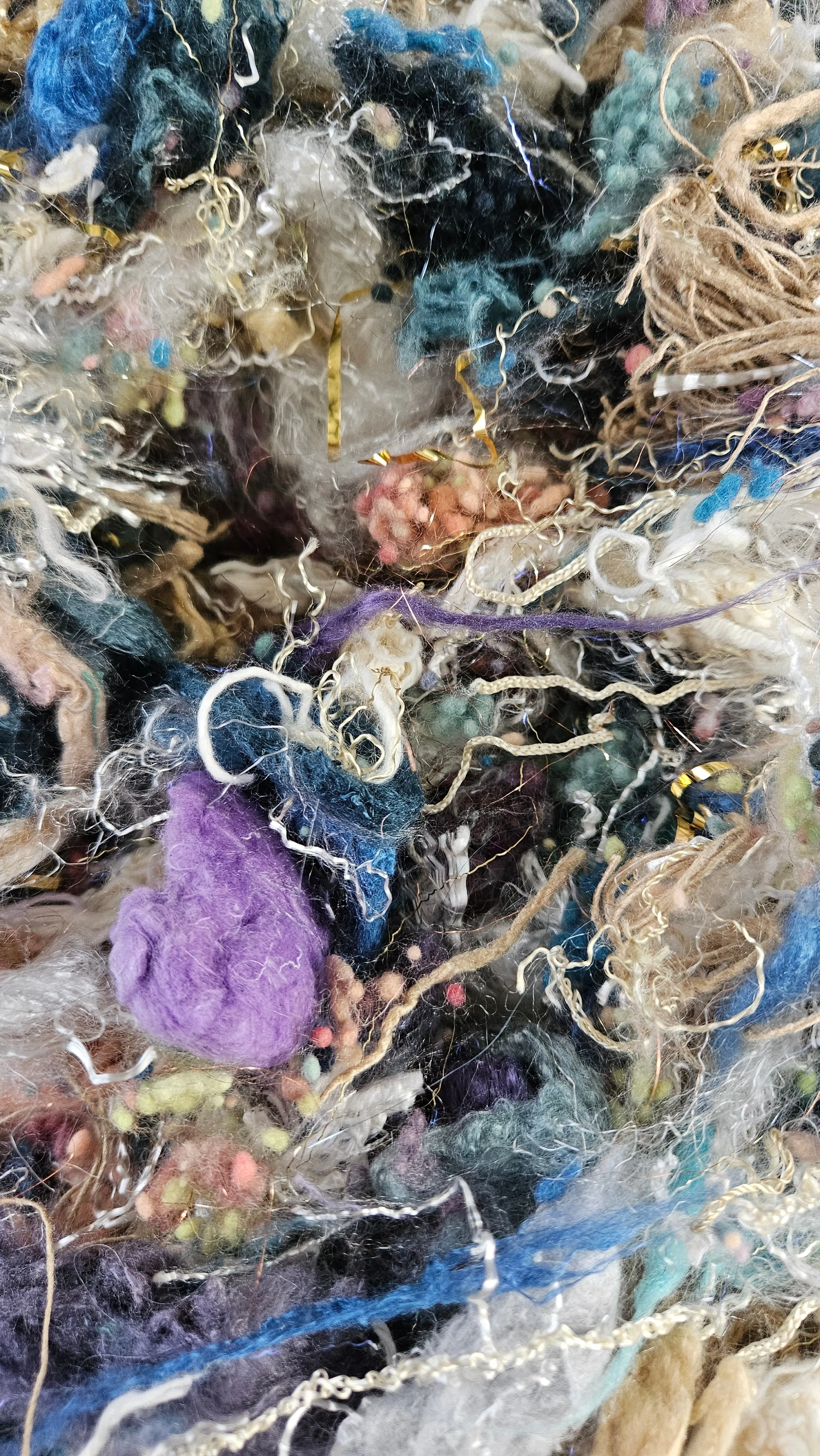 IRIS Alphonse Mucha Inspired Fiber Art Texture Bamboo Blend Kit - 2.5 oz