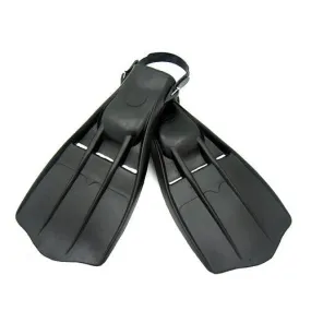 IST F1 Black Rubber Diving Fins