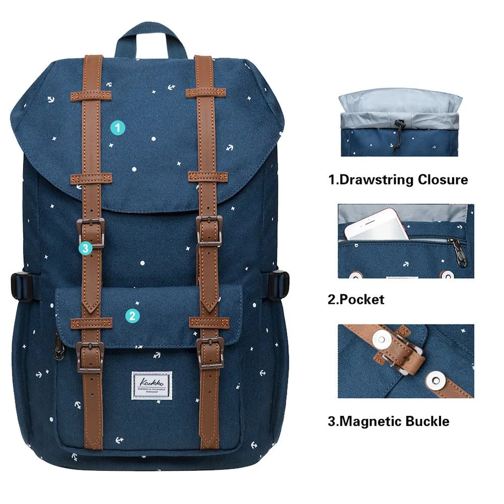 KAUKKO Backpack for city trips, EP5-13 ( Blue / 14L )