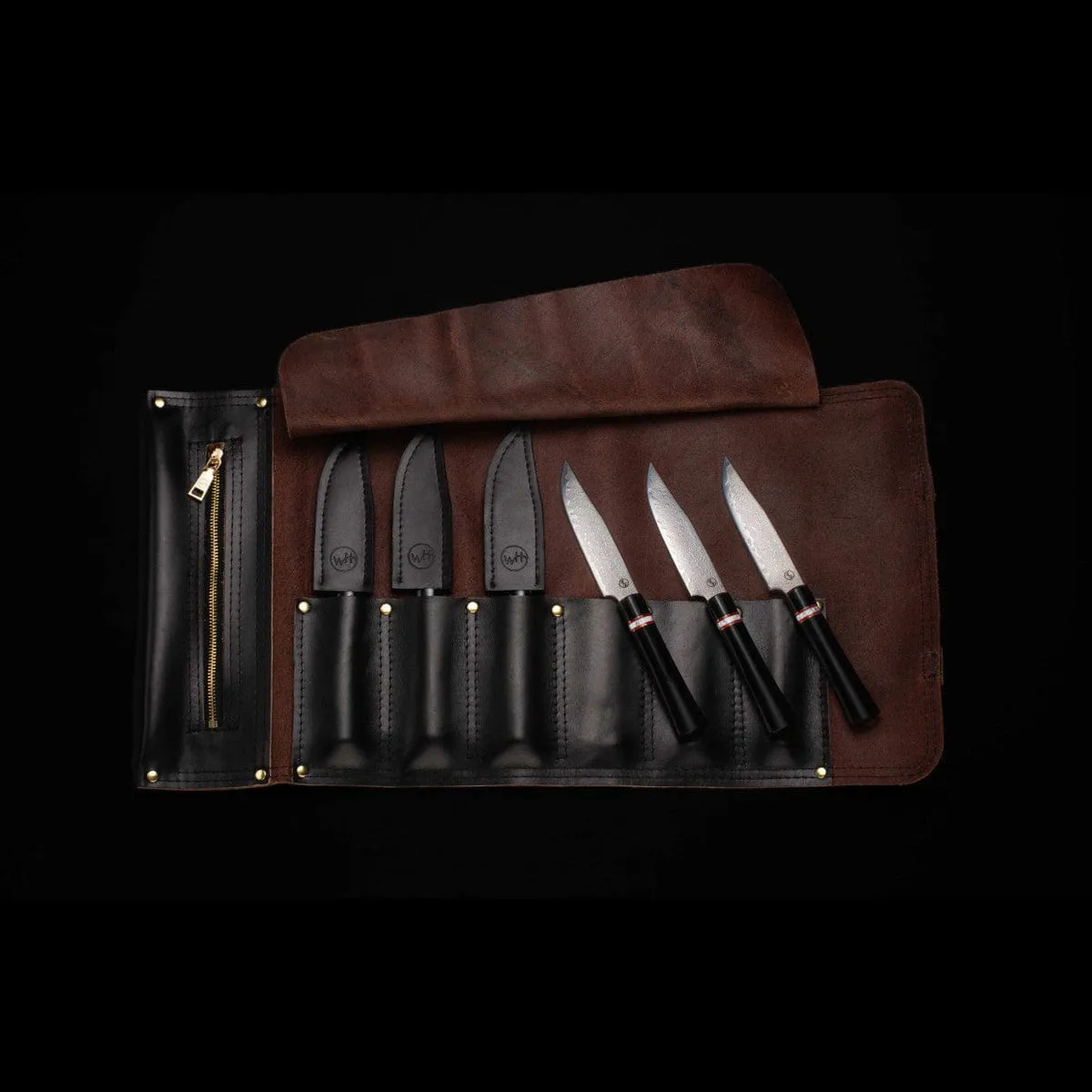 Kultro Gourmet Ebony w/Maple Steak Set - K20S-ERM