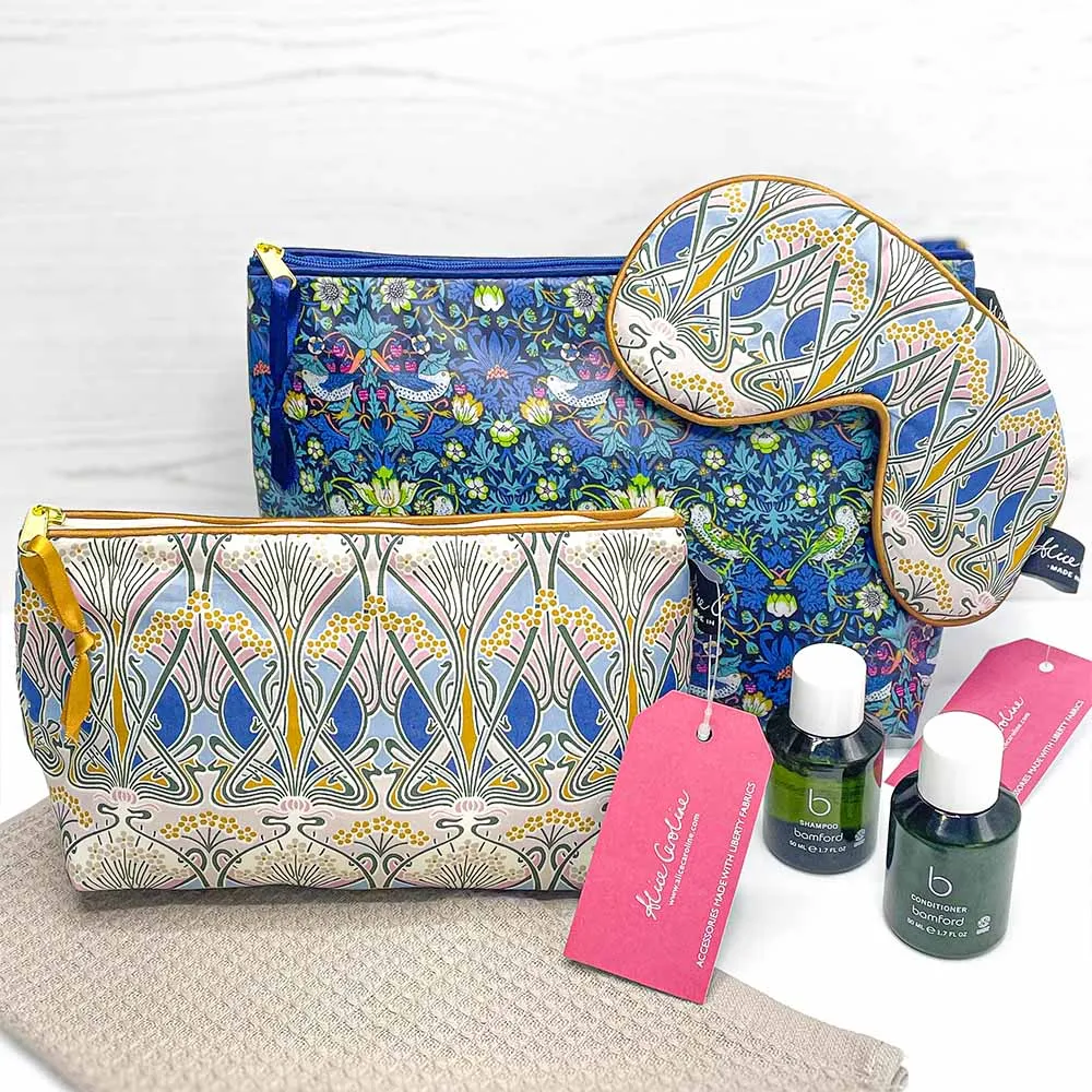 Liberty Matte Wash Bag / Wiltshire Woodland