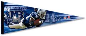 Marion Barber "MB III" Premium Felt Collector's Pennant (L.E. /2,008) - Wincraft