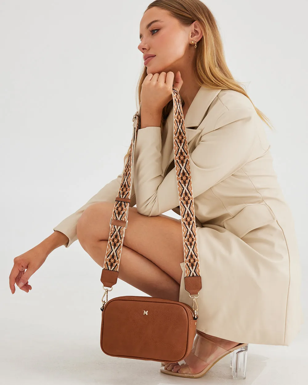 Monica "Wear it 3 Ways" Giftbox - Aztec, Stripe & Matching Bag Strap