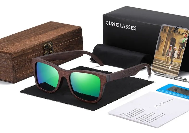 NATURAL BAMBOO SUNGLASSES