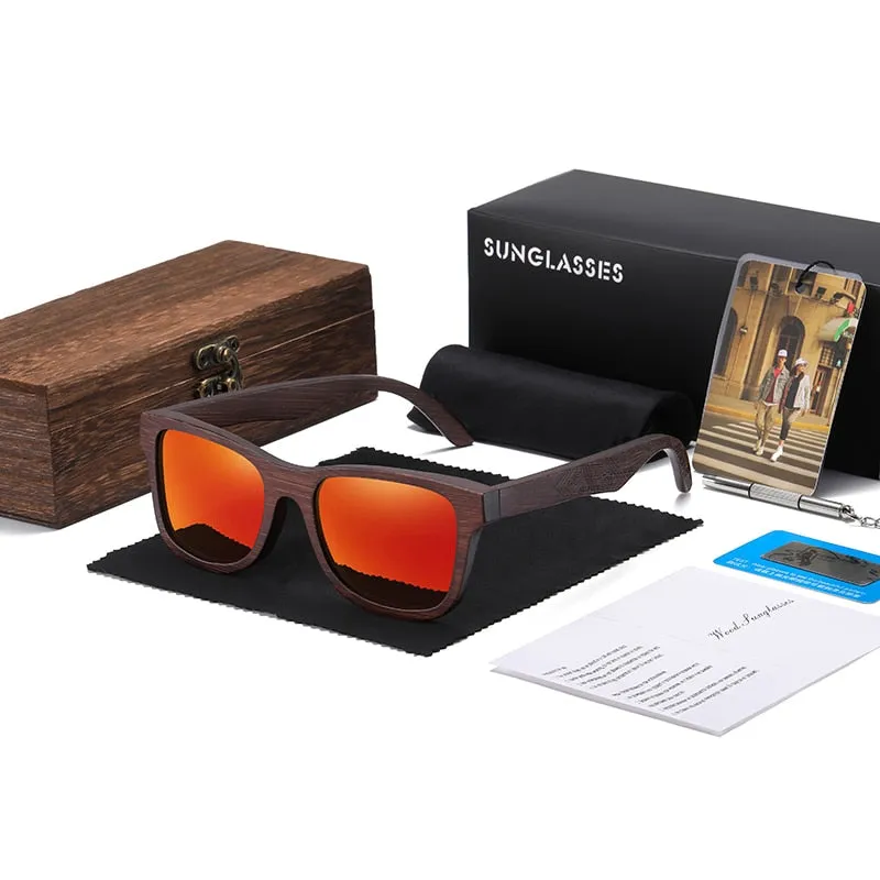 NATURAL BAMBOO SUNGLASSES