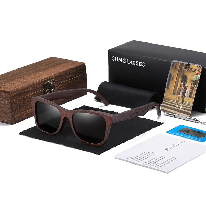 NATURAL BAMBOO SUNGLASSES