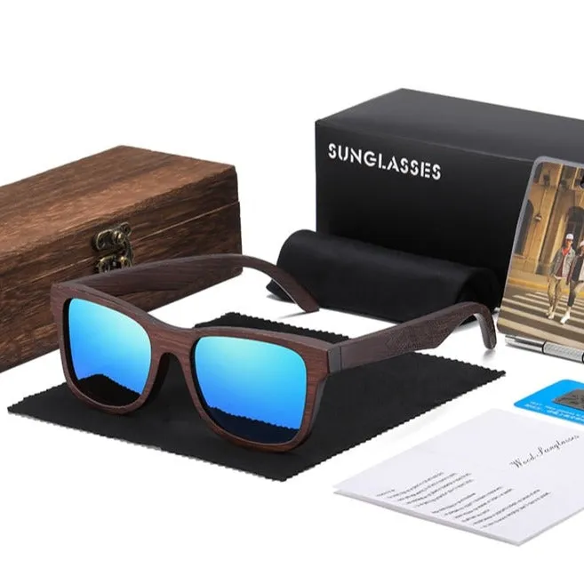 NATURAL BAMBOO SUNGLASSES