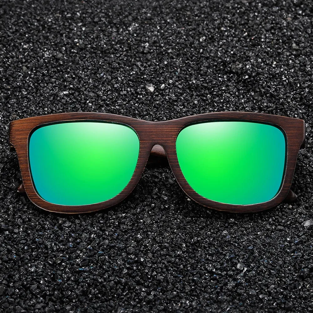 NATURAL BAMBOO SUNGLASSES