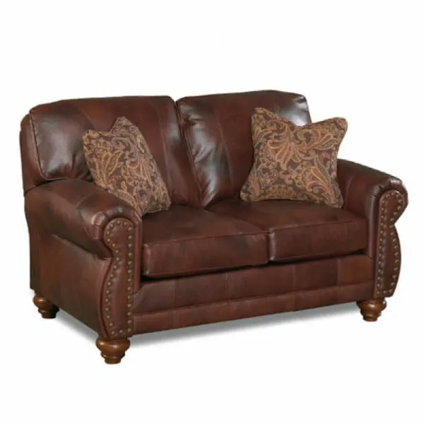 Noble Leather Loveseat