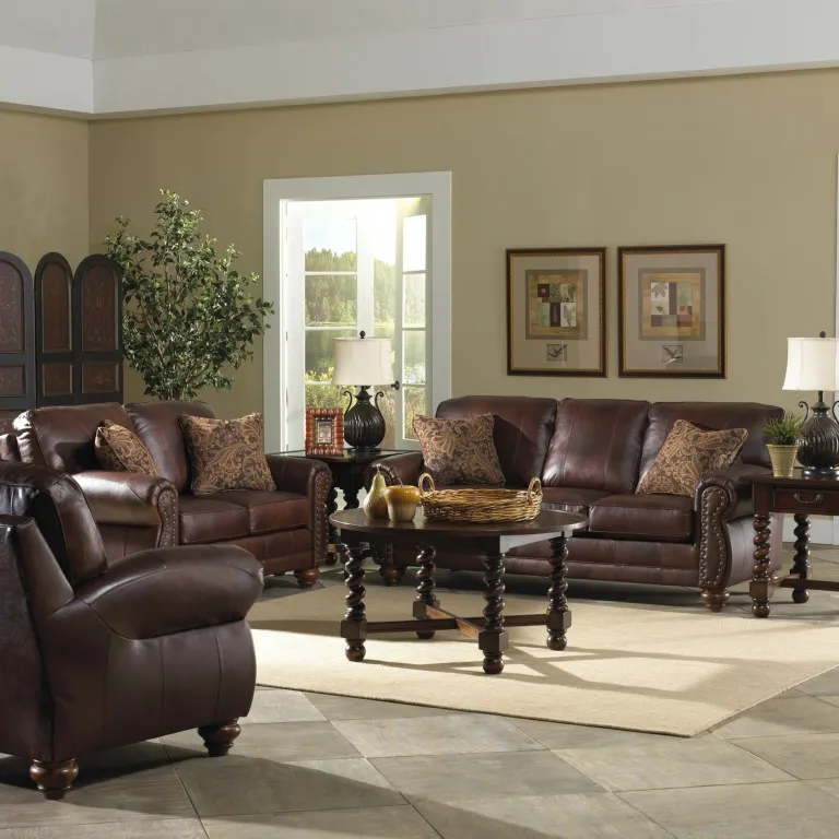 Noble Leather Loveseat