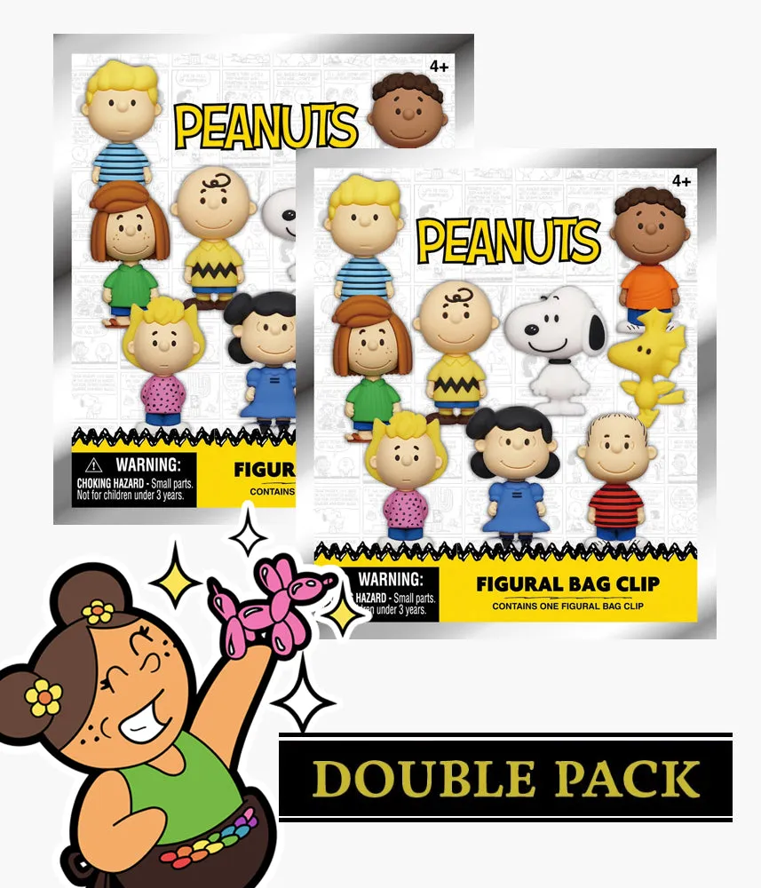 Peanuts - Series 1 - 3D Foam Bag Clip