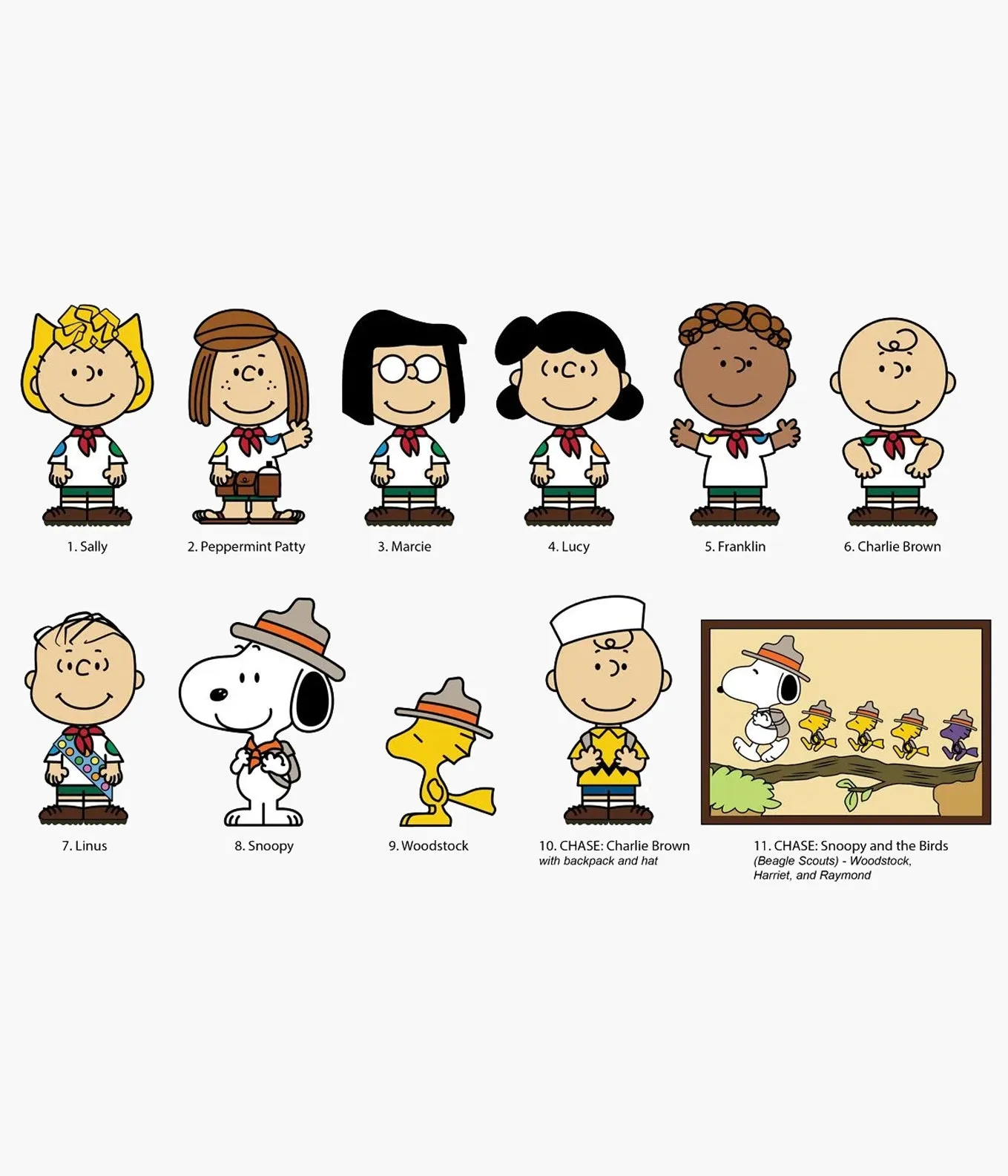 Peanuts - Series 2 - 3D Foam Bag Clip