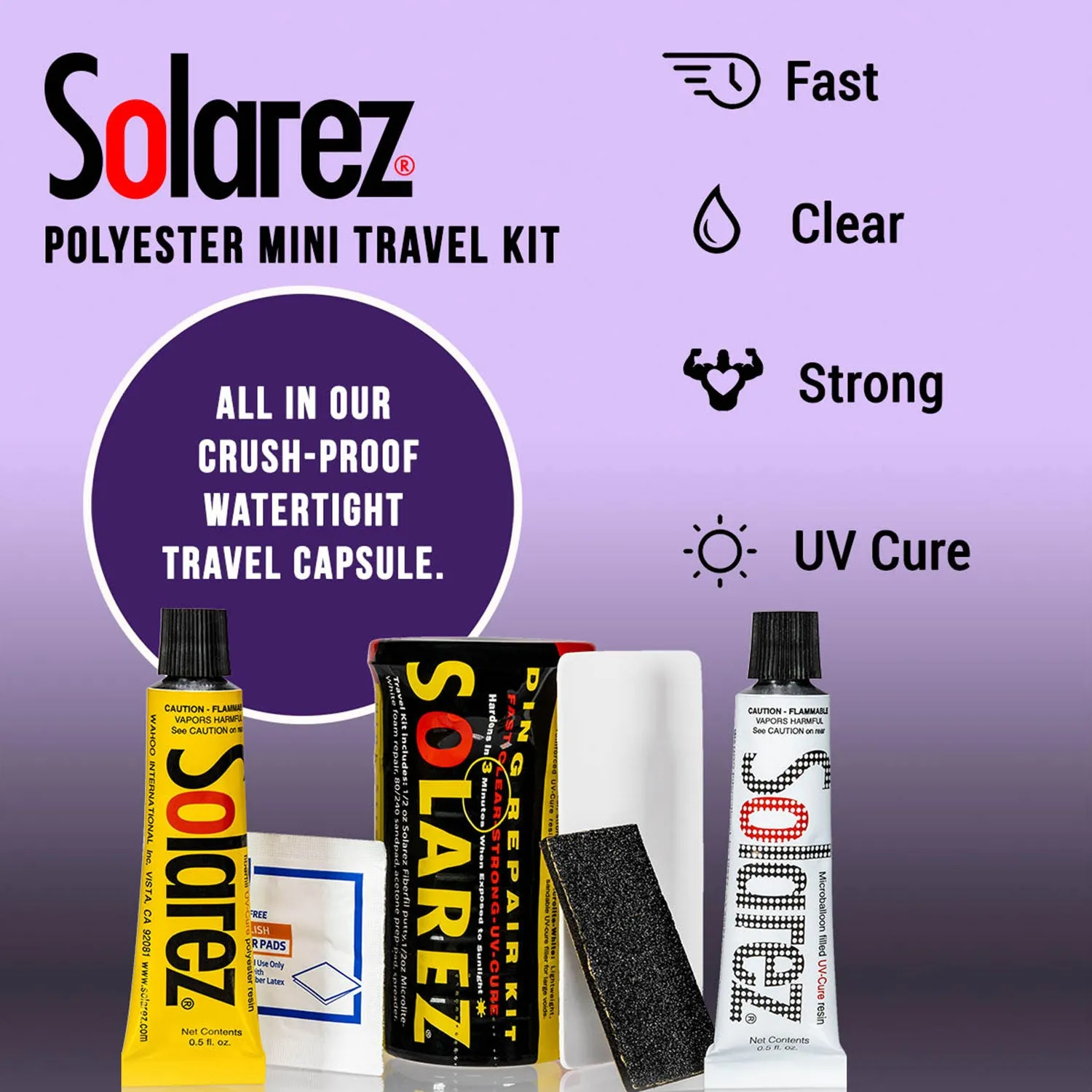 Pulse Polyester Mini Travel Kit