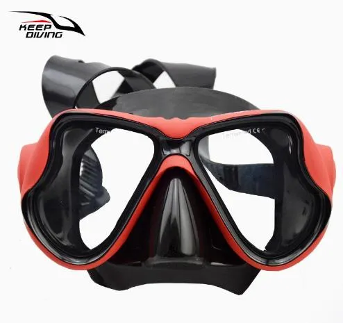 Scuba Diving Snorkeling Wide View Plano Lenses Anti-Fog Mask Adults 5 Colours DM401