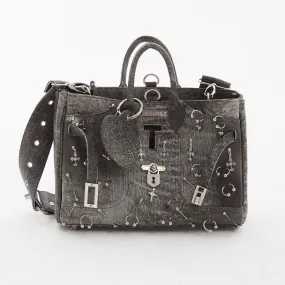 Tanee bag vintage in pewter color