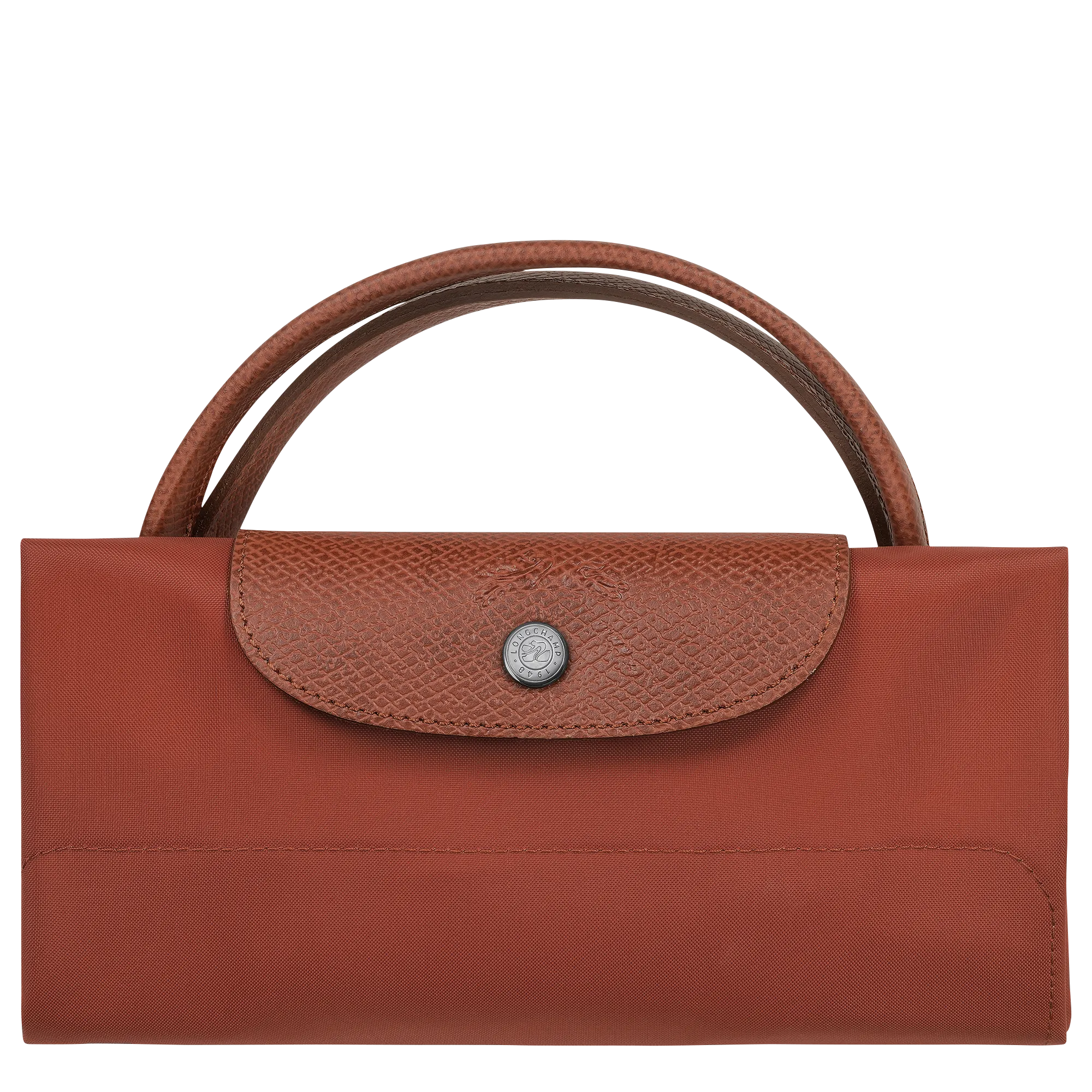 TRAVEL BAG S LE PLIAGE GREEN Recycled Canvas - Chestnut