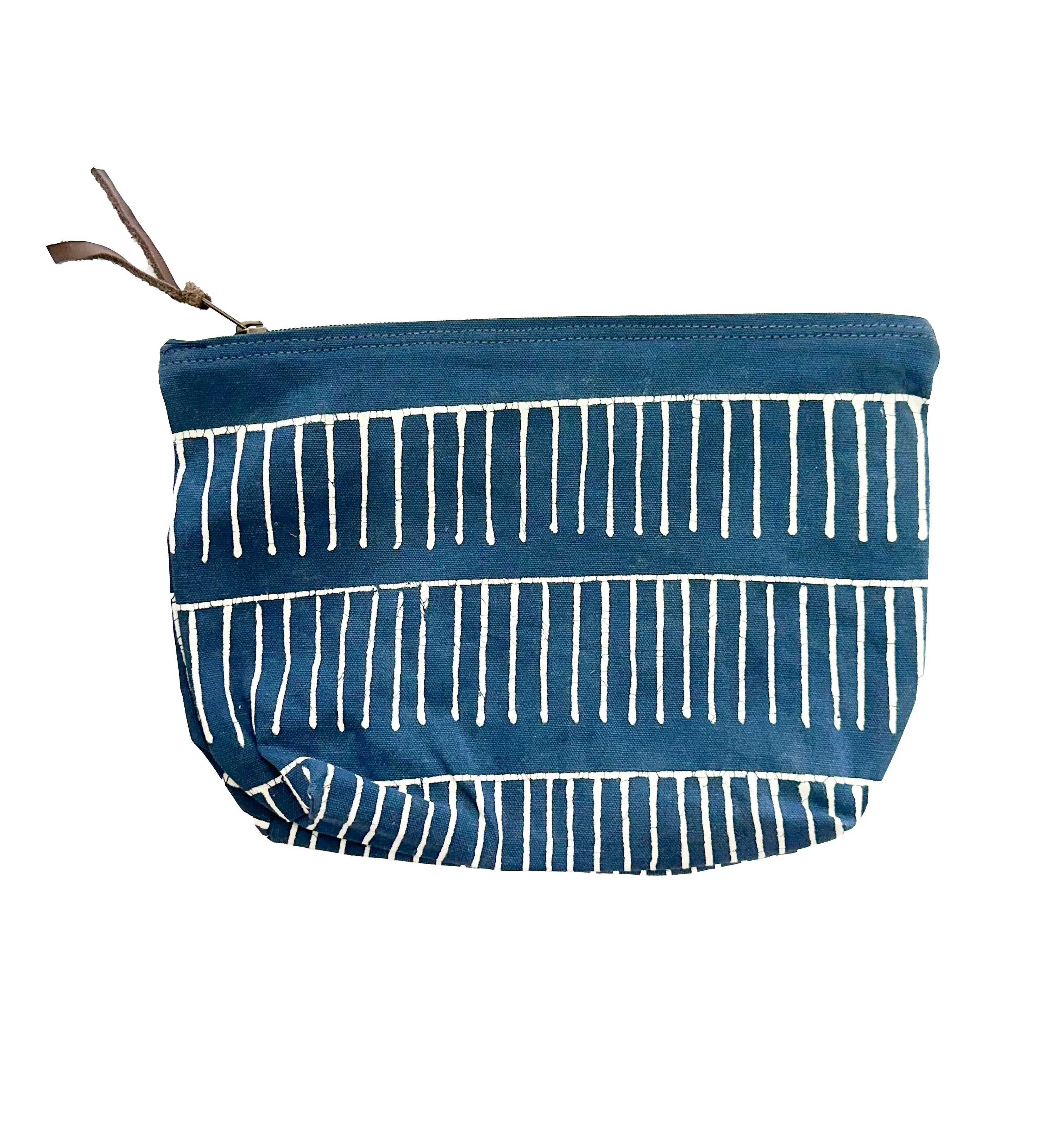 Tribal Cloth Indigo - Rake Wash Bag