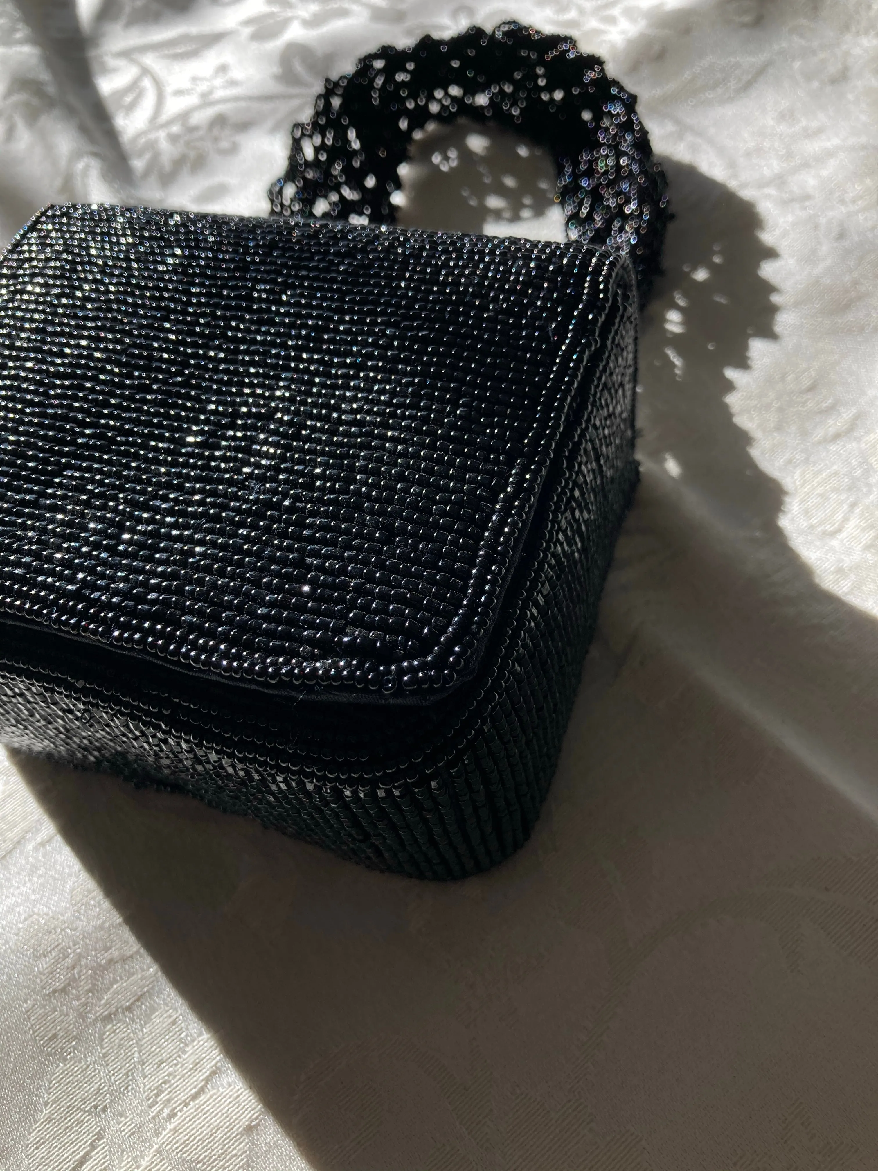 Vintage Rare 1960s Beaded Purse