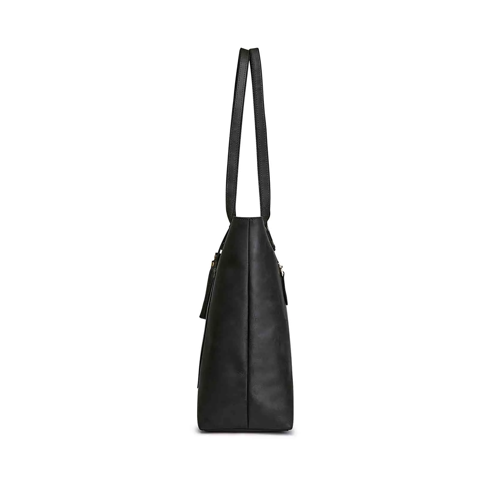 Women Vintage Genuine Leather Tote Shoulder Bag Handbag