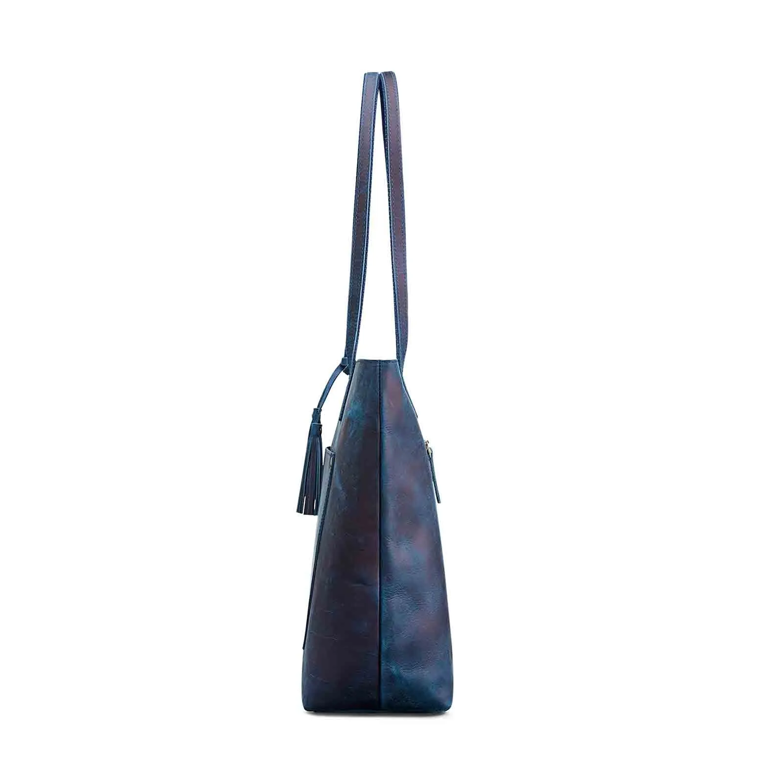 Women Vintage Genuine Leather Tote Shoulder Bag Handbag